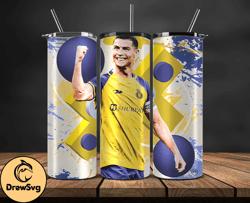 ronaldo tumbler wrap ,cristiano ronaldo tumbler design, ronaldo 20oz skinny tumbler wrap, design by drewsvg store 49