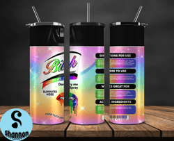 bitch spray, bitch be gone 20oz tumbler wrap png file for sublimation, rainbow bitch spray, tumbler png 01