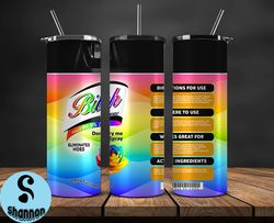 bitch spray, bitch be gone 20oz tumbler wrap png file for sublimation, rainbow bitch spray, tumbler png 02