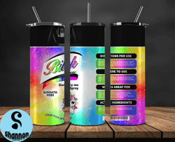 bitch spray, bitch be gone 20oz tumbler wrap png file for sublimation, rainbow bitch spray, tumbler png 21