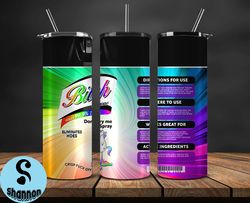 bitch spray, bitch be gone 20oz tumbler wrap png file for sublimation, rainbow bitch spray, tumbler png 29