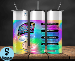 bitch spray, bitch be gone 20oz tumbler wrap png file for sublimation, rainbow bitch spray, tumbler png 36