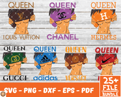 queen svg,lv svg,chanel svg,hermes svg,gucci svg,adidas svg,versace svg,nike svg, famous logo svg,logo fashion svg 23