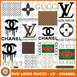 gucci svg,louis vuitton svg,lv svg,chanel svg, logo brand svg ,  pattern gucci svg, famous logo svg ,logo fashion svg 30