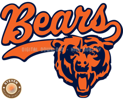 152 steven chicago bears, football team svg,team nfl svg,nfl logo,nfl svg,nfl team svg,nfl,nfl design 152