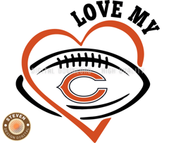 158 steven chicago bears, football team svg,team nfl svg,nfl logo,nfl svg,nfl team svg,nfl,nfl design 158