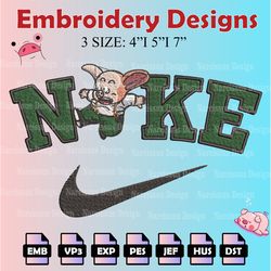 nike oolong embroidery designs, dragon ball logo embroidery files, anime machine embroidery pattern, digital download