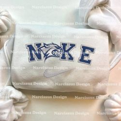 new hampshire wildcats embroidered sweatshirt, ncaa nike wildcats embroidered sweatshirt, embroidered ncaa shirt, hoodie