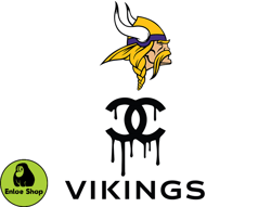Minnesota Vikings PNG, Chanel NFL PNG, Football Team PNG,  NFL Teams PNG ,  NFL Logo Design 51
