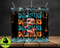 miami dolphins tumbler wraps, nfl teams, betty boop tumbler, betty boop wrap, logo nfl png, tumbler design by enloe shop