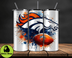 denver broncos logo nfl, football teams png, nfl tumbler wraps png, design by enloe shop store 01