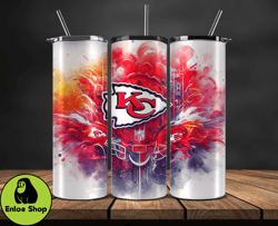 kansas city chiefs logo nfl, football teams png, nfl tumbler wraps png, design by enloe shop store 06