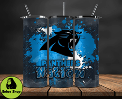 carolina panthers logo nfl, football teams png, nfl tumbler wraps png, design by enloe shop store 15