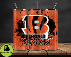 cincinnati bengals logo nfl, football teams png, nfl tumbler wraps png, design by enloe shop store 21
