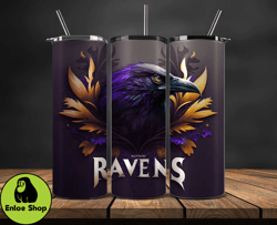 baltimore ravens logo nfl, football teams png, nfl tumbler wraps png, design by enloe shop store 48
