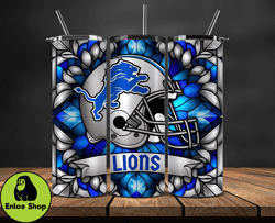 detroit lions logo nfl, football teams png, nfl tumbler wraps png, design by enloe shop store 60