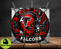 atlanta falcons logo nfl, football teams png, nfl tumbler wraps png, design by enloe shop store 69