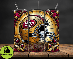 san francisco 49ers logo nfl, football teams png, nfl tumbler wraps png, design by enloe shop store 72