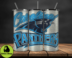 carolina panthers logo nfl, football teams png, nfl tumbler wraps png, design by enloe shop store 85