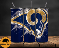 los angeles ramsnfl tumbler wrap, nfl teams, nfl logo tumbler png, nfl design png design by otiniano store store 22