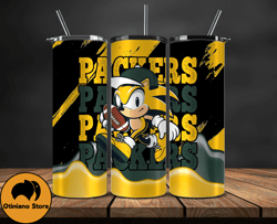 green bay packers tumbler wraps, sonic tumbler wraps, ,nfl png,nfl teams, nfl sports, nfl design png, design byotiniano