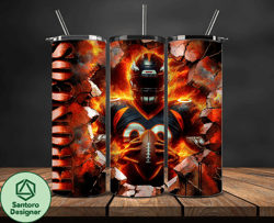 denver broncos cracked holetumbler wraps, , nfl logo,, nfl sports, nfl design png by santoro designer design  05