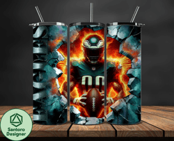 philadelphia eagles cracked holetumbler wraps, , nfl logo,, nfl sports, nfl design png by santoro designer design  15