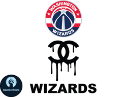 Washington Wizards PNG, Chanel NBA PNG, Basketball Team PNG,  NBA Teams PNG ,  NBA Logo Design 07
