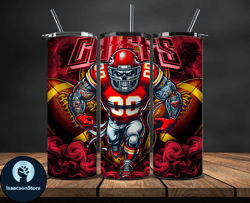 kansas city chiefs tumbler wrap, football wraps, logo football png, logo nfl png, all football team png - 16