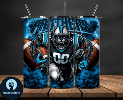 carolina panthers tumbler wrap, football wraps, logo football png, logo nfl png, all football team png - 05