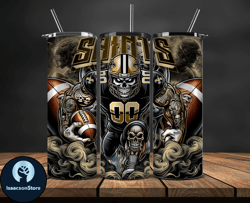 new orleans saints tumbler wrap, football wraps, logo football png, logo nfl png, all football team png - 23