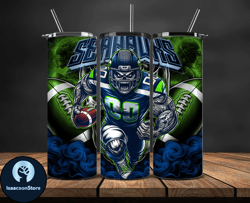 seattle seahawks tumbler wrap, football wraps, logo football png, logo nfl png, all football team png - 29