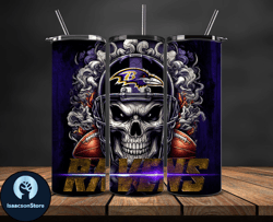 baltimore ravens tumbler wrap, logo tumbler wraps, nfl football teams png, sport team tumbler, logo nfl tumbler - 03