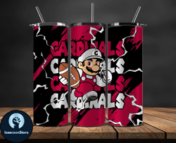 arizona cardinals tumbler wrap, mario tumbler wrap, nfl logo png, tumbler designs, nfl football png, tumbler 08