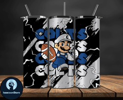 indianapolis colts tumbler wrap, mario tumbler wrap, nfl logo png, tumbler designs, nfl football png, tumbler 11