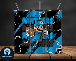 carolina panthers tumbler wrap, mario tumbler wrap, nfl logo png, tumbler designs, nfl football png, tumbler 22