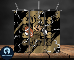 new orleans saints tumbler wrap, mario tumbler wrap, nfl logo png, tumbler designs, nfl football png, tumbler 27