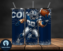 dallas cowboys nfl tumbler wraps, tumbler wrap png, football png, logo nfl team, tumbler design 09