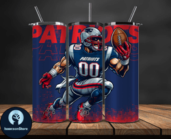 new england patriots nfl tumbler wraps, tumbler wrap png, football png, logo nfl team, tumbler design 22