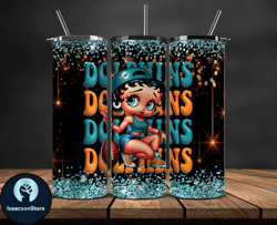 miami dolphins tumbler wraps, nfl teams, betty boop tumbler, betty boop wrap, logo nfl png, tumbler design by lukas bout