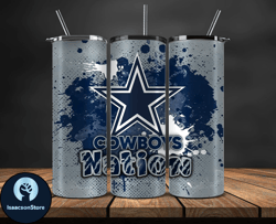 dallas cowboys logo nfl, football teams png, nfl tumbler wraps png, design by lukas boutique 07