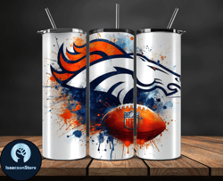 denver broncos logo nfl, football teams png, nfl tumbler wraps png, design by lukas boutique 01