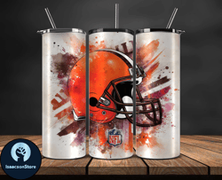 cleveland browns logo nfl, football teams png, nfl tumbler wraps png, design by lukas boutique 31