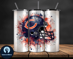 chicago bears logo nfl, football teams png, nfl tumbler wraps png, design by lukas boutique 32