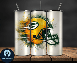 green bay packers logo nfl, football teams png, nfl tumbler wraps png, design by lukas boutique 33