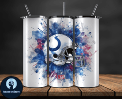 indianapolis colts logo nfl, football teams png, nfl tumbler wraps png, design by lukas boutique 36