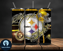 pittsburgh steelers logo nfl, football teams png, nfl tumbler wraps png, design by lukas boutique 38