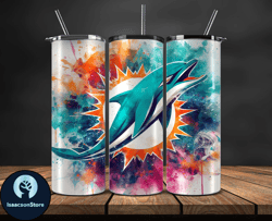 miami dolphins logo nfl, football teams png, nfl tumbler wraps png, design by lukas boutique 50