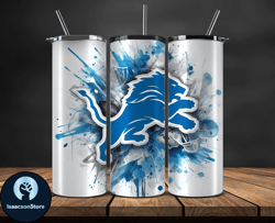 detroit lions logo nfl, football teams png, nfl tumbler wraps png, design by lukas boutique 52