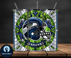 seattle seahawks  logo nfl, football teams png, nfl tumbler wraps png, design by lukas boutique 66